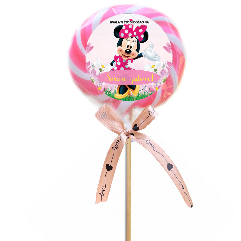 Personalizovane poklon lizalice etiketa za dekoraciju svadbe (78) Rođendanske lizalice sa prilagođenim porukama, savršene za dekoraciju slatkog stola.