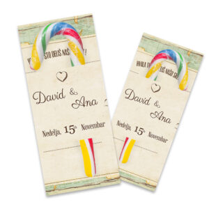 Jedinstvene personalizovane lizalice sa zlatnim detaljima, savršen poklon za goste na svadbi.