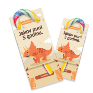 Veselo ukrašene rođendanske lizalice sa prilagođenim tekstom i motivima.