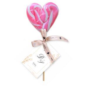 Ručne izrade personalizovane lizalice za svadbe, idealan poklon za goste i dekoracija.