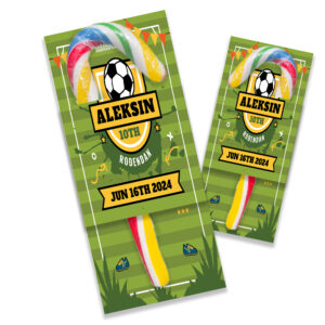 Veselo ukrašene rođendanske lizalice sa prilagođenim tekstom i motivima.