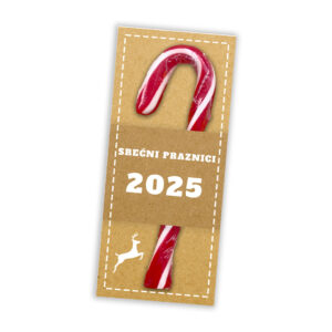 Promotivne korporativne lizalice sa logotipom brenda, elegantno dizajnirane za savršen poslovni poklon ili promociju.